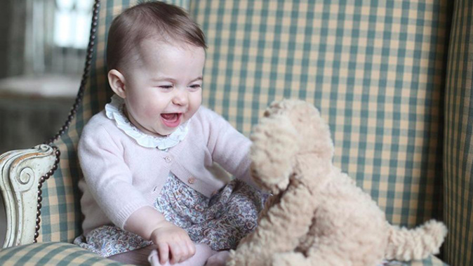 Princess Charlotte, as photographed by Catherine, Duchess of Cambridge