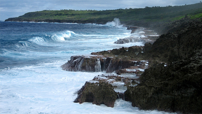 The Niue coastline (Wikimedia)