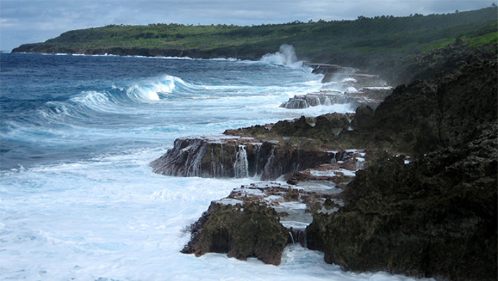 The Niue coastline (Wikimedia)