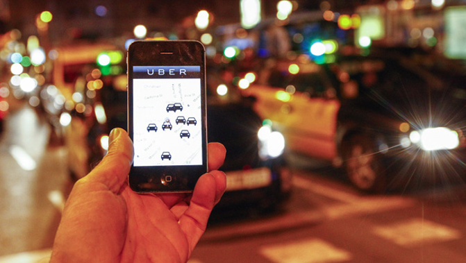 Uber, a phone app taxi service, could be facing new regulations (Getty)