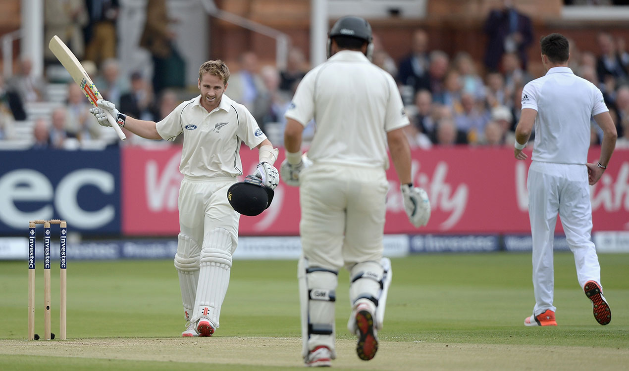 Record breaking runs: Kane Williamson had arguably the greatest season in NZ cricket history, averaging 90.15 in tests. 