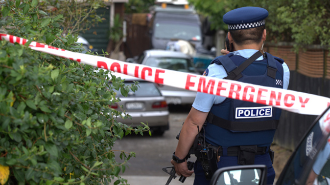 Police are at the scene of the home invasion in Northcote (Nick Reed) 
