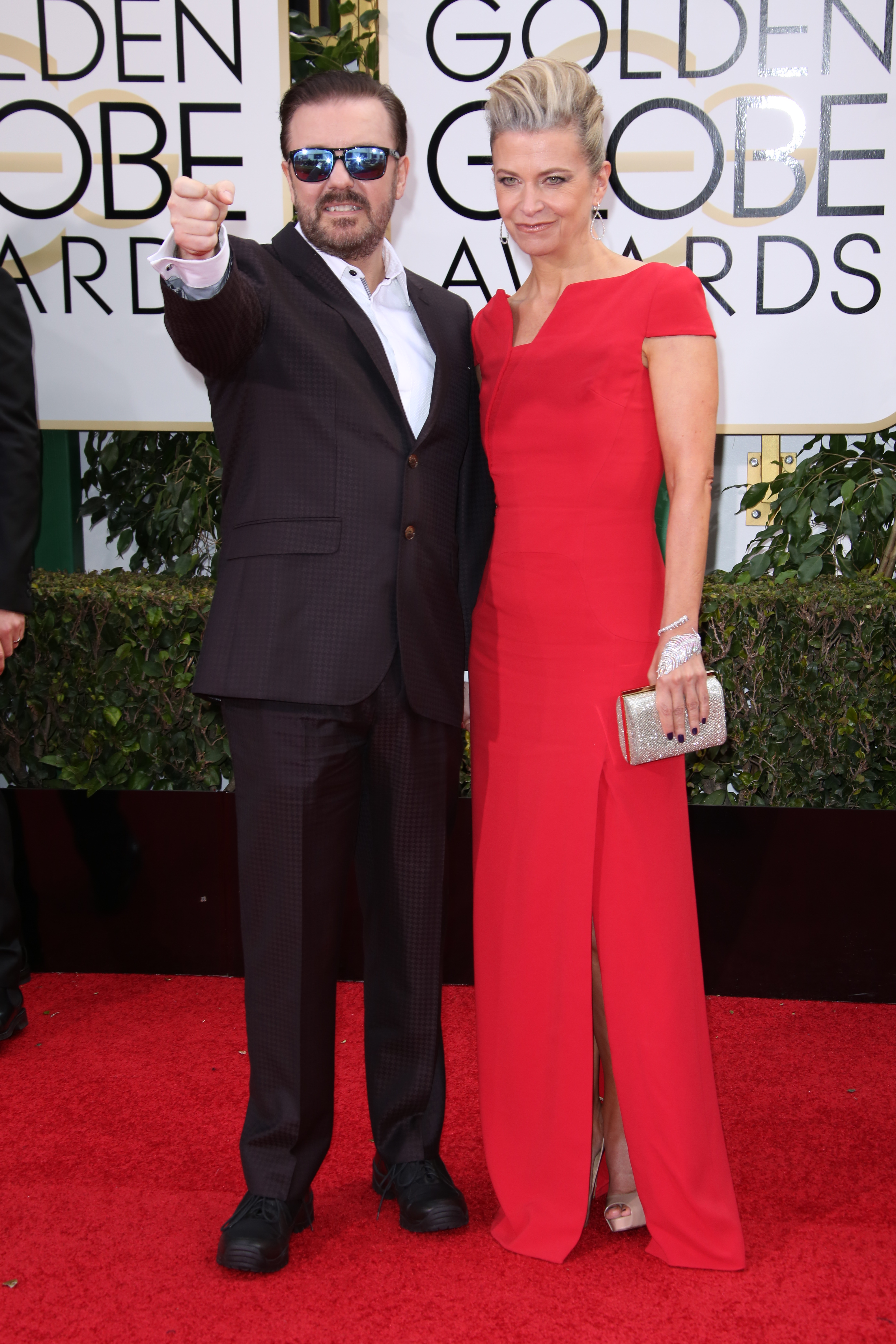 Ricky Gervais & Jane Fallon