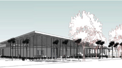 A sketch of the proposed facility (Supplied) 