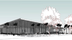 A sketch of the proposed facility (Supplied)