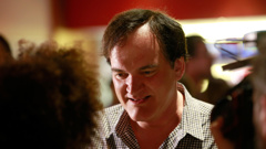 Quentin Tarantino speaking to media at the Auckland premiere (Getty Images)