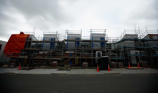 Housing construction at Hobsonville Point (Getty Images) 
