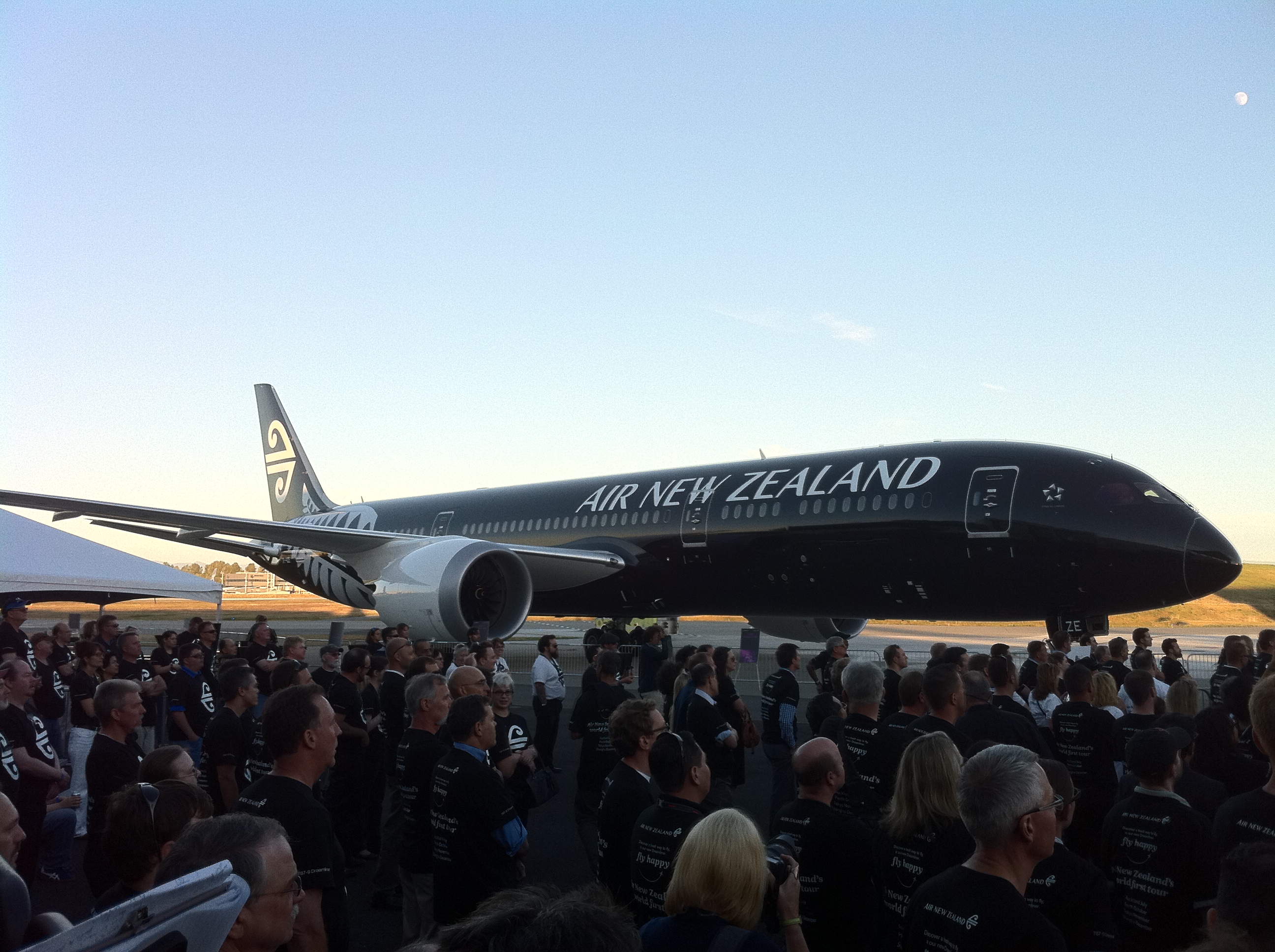 PHOTOS: Air NZ receives first Boeing 787-9 Dreamliner