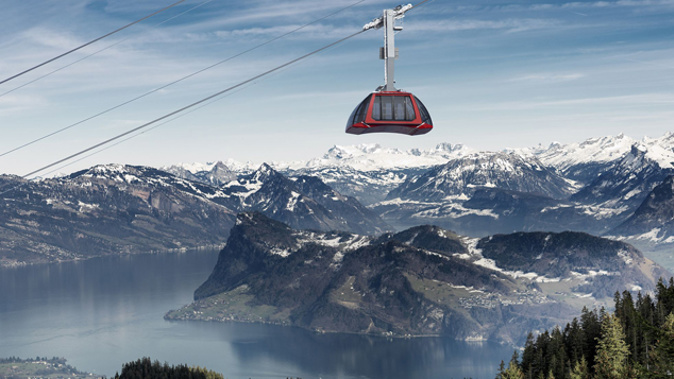 The Dragon Ride cableway to Pilatus (Supplied)