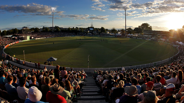 Seddon Park cricket ground in Hamilton (Photosport)