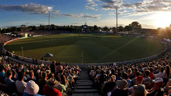 Seddon Park cricket ground in Hamilton (Photosport)