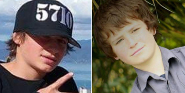 Hoani Korewha (left) and Pacer Willacy-Scott (right), died in Masterton after a short police pursuit. (Facebook)