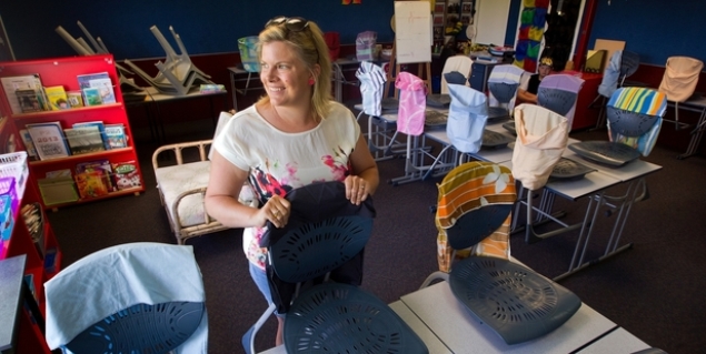 Mokoia Intermediate School Year 7 teacher Anna Hay PHOTO/BEN FRASER/NZ Herald