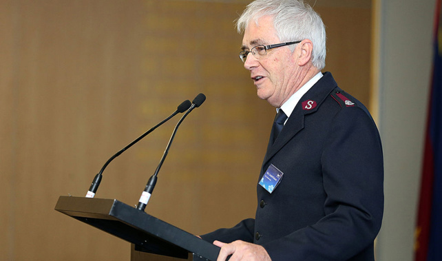 Major Campbell Roberts, who is urging a target to beat child poverty (Getty Images) 