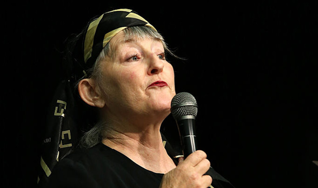 enny Bright speaks during the first Auckland Mayoral debate on February 15 (Getty Images)