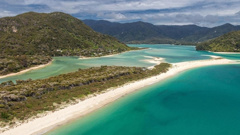 Abel Tasman National Park's Awaroa Inlet was the subject of a Givealittle campaign to buy the land and gift to the Department of Conservation. Photo / Supplied