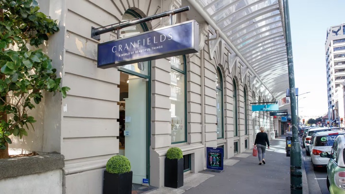 Store owner Nicola Cranfield announced the closure in April, blaming plans to remove car parks in central Wellington. Photo / Mark Mitchell