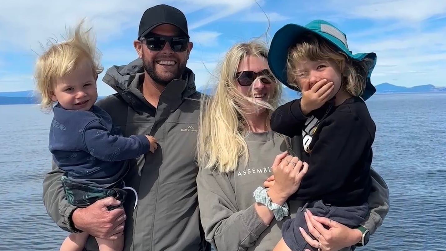 Will Hamilton, pictured with his fiance and two sons, Harry (left) and Jack (right), is fighting for his life after a devastating cancer diagnosis.