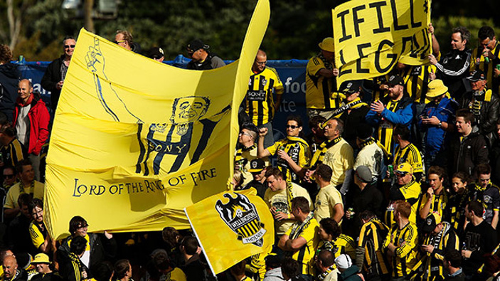Wellington Phoenix supporters. (Photo / File)