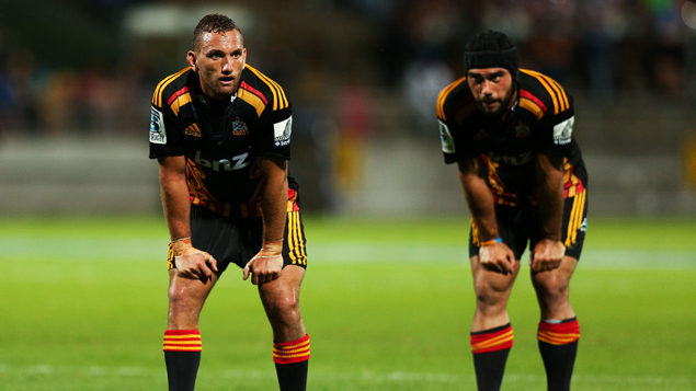 Aaron Cruden and Charlie Ngatai will be a crucial backline pairing for the Chiefs (Getty Images) 