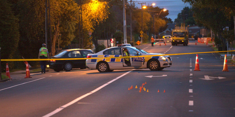 Police cordons around the scene where the woman was found (Jason Oxenham)
