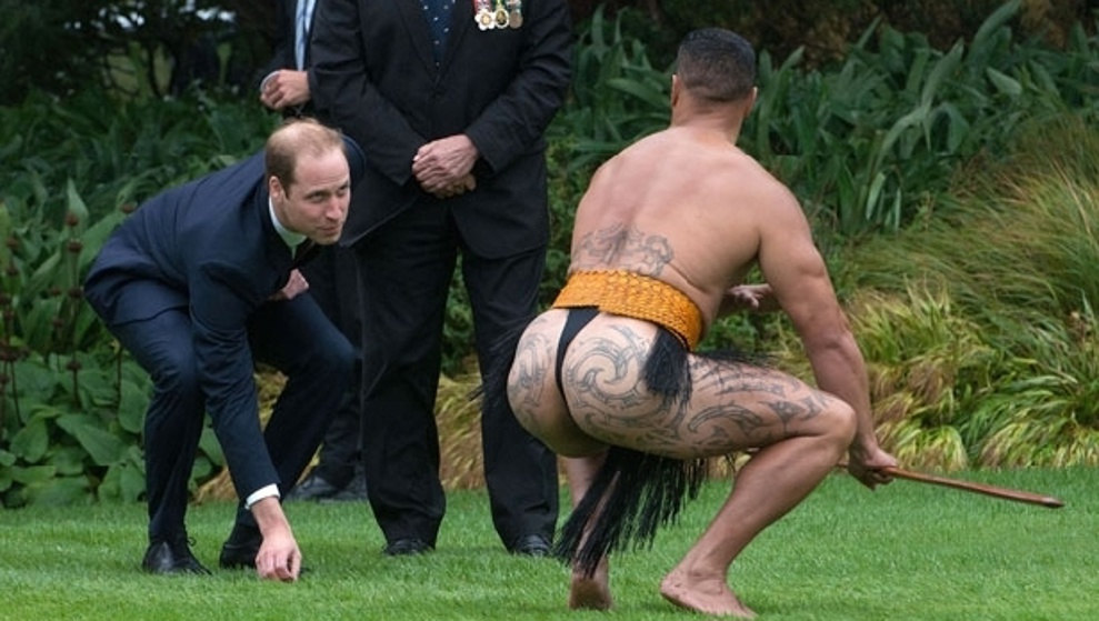 Prince William accepts the challenge (Getty Images)