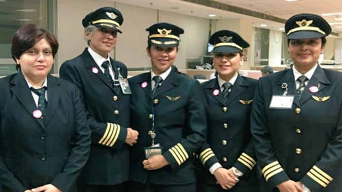 Air India will have an all-female crew for a flight on International Women's Day (Twitter)