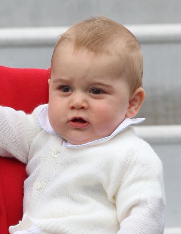 Prince George at Wellington Airport (Getty Images)