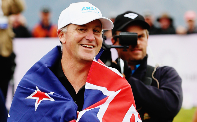 Image result for john key new zealand flag