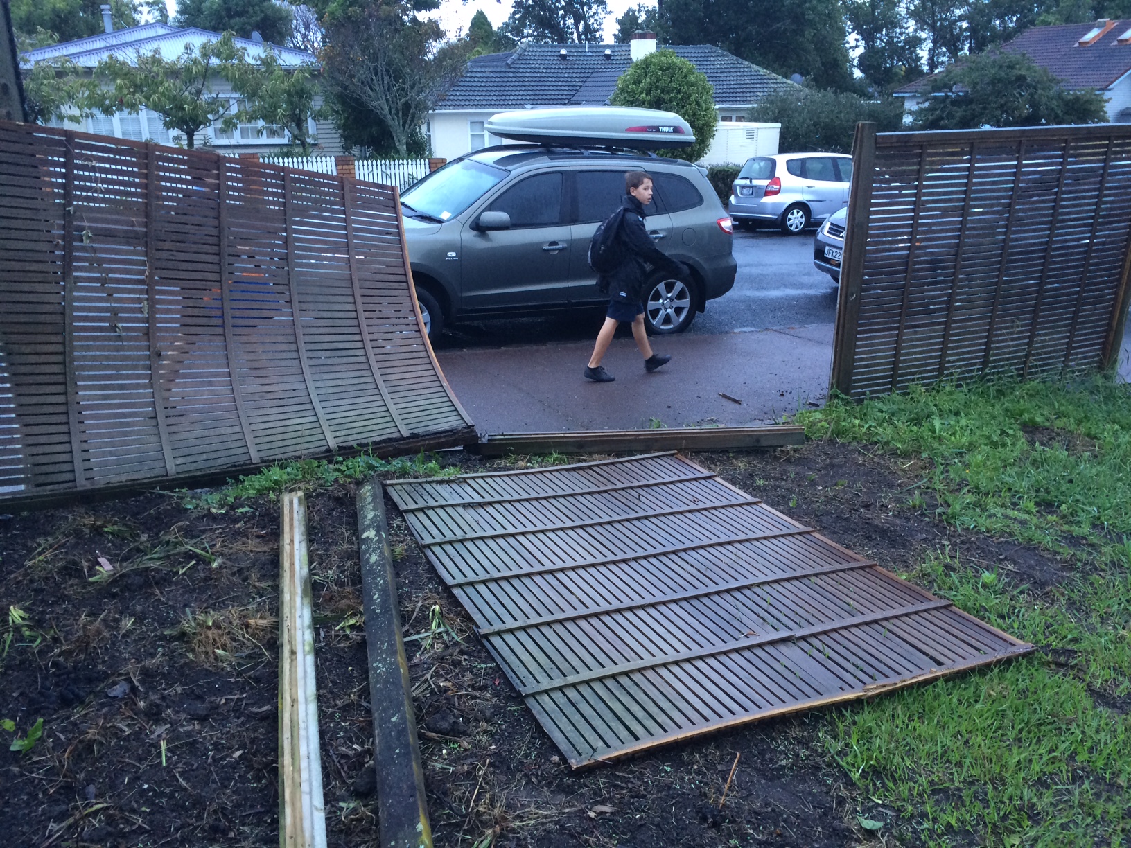 Damage at Point Chevalier, Auckland (Aaron Shaw) 