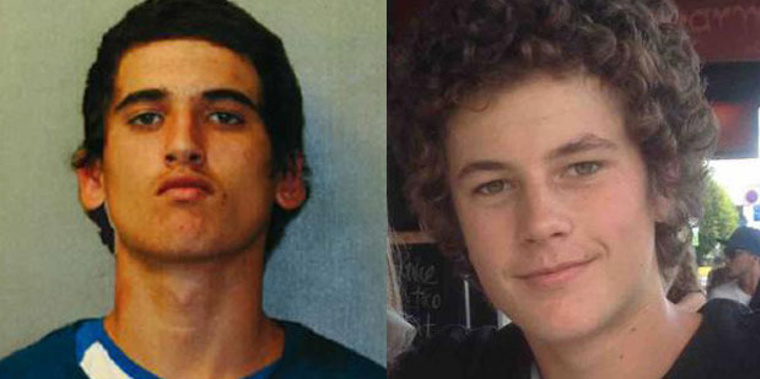 Beauen Wallace-Loretz (left) and Leonard Nattrass-Berquist are accused of murdering Ihaia Gillman-Harris in a motel room in Epsom (NZH).