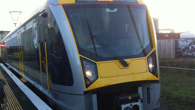 Southern Line services are disrupted at Te Mahia station (Jade Cooper).