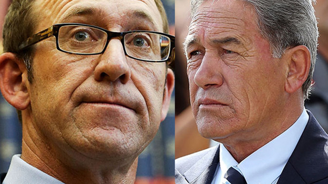 Labour leader Andrew Little has fallen behind New Zealand First leader Winston Peters in the Colmar-Brunton preferred Prime Minister poll. (Getty Images)