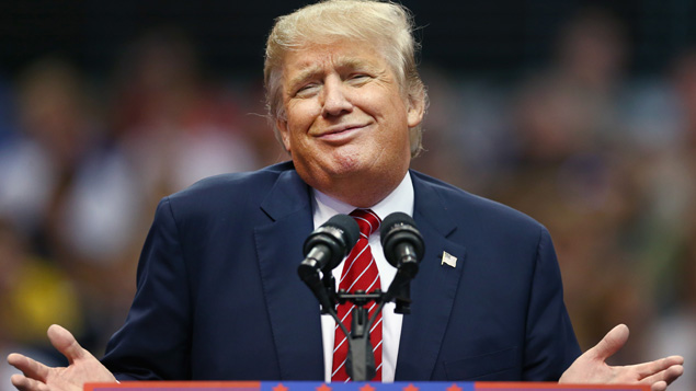 Republican candidate Donald Trump