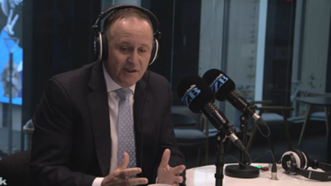 John Key in studio with Mike Hosking talking about the Panama Papers