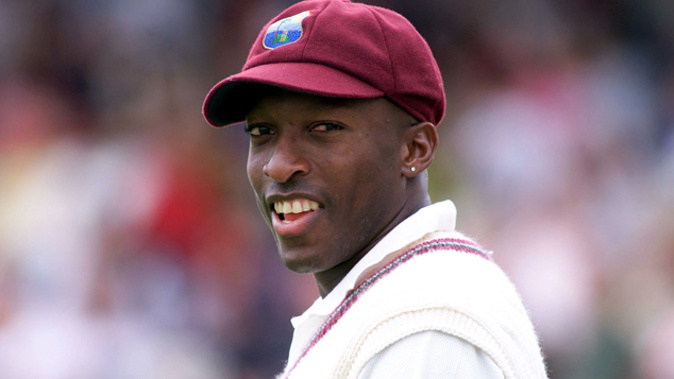 Franklyn Rose during his West Indies career (Getty Images)