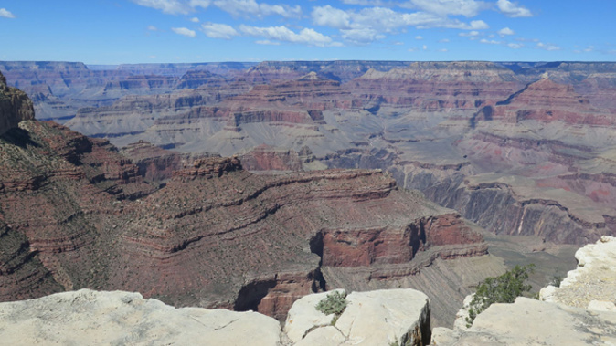Mike Yardley has been taking in the grandeur of the Grand Canyon (Supplied)
