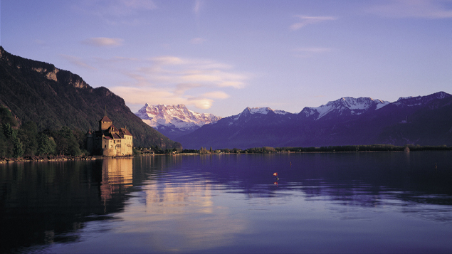 Chateau de Chillon on the shores of Lake Geneva (Supplied)