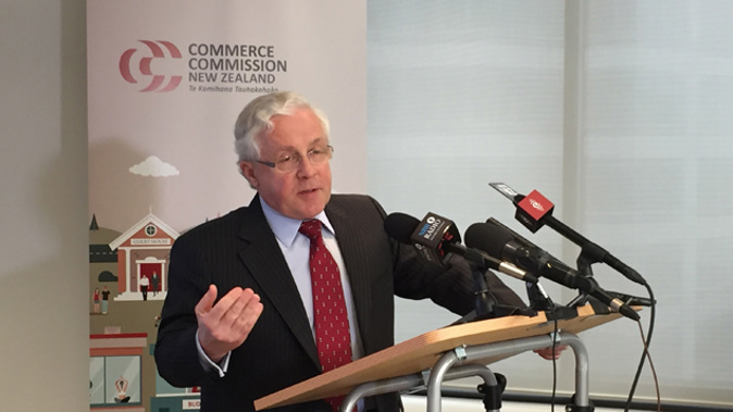 Commerce Commission Chair Mark Berry (Supplied) 