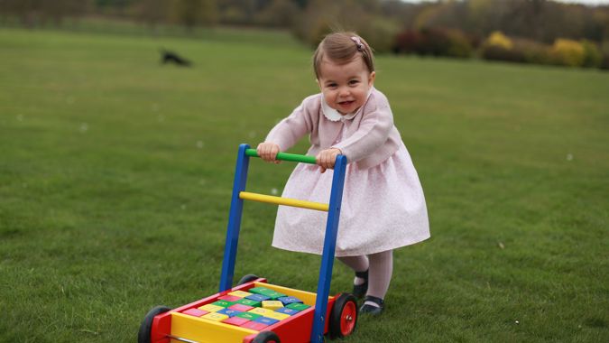 PICS: Princess Charlotte turns one
