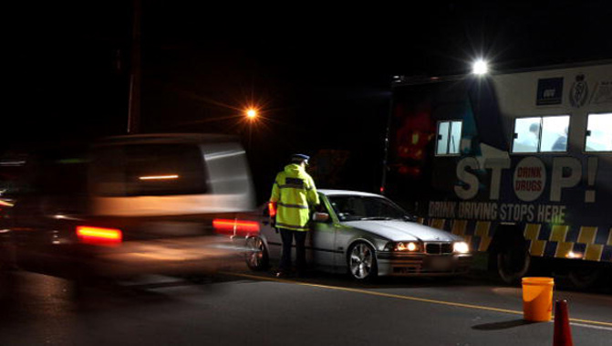 A Police breathalyser traffic stop (Getty Images)