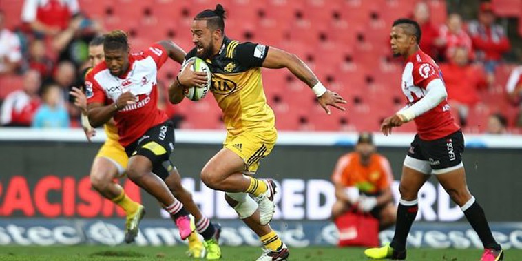 Hurricanes Matt Proctor is Nigel's back of the week after his performance against the Lions this week (Getty Images).