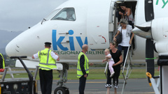 Kiwi Regional Airlines flying into Tauranga earlier this year. Photo / File.