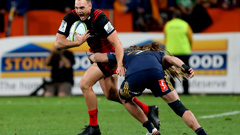 Israel Dagg dealt with a huge workload against a magnificent Highlanders side (Photosport NZ)