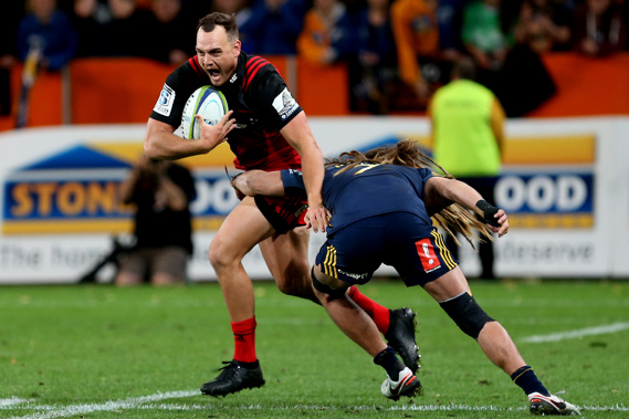 Israel Dagg dealt with a huge workload against a magnificent Highlanders side (Photosport NZ)