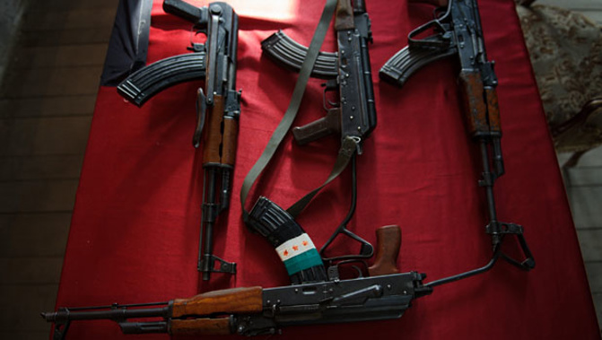 AK47 guns (Getty Images).