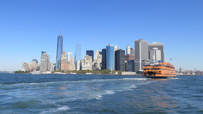 The Staten Island Ferry is a free ride to some of the best views of New York (Supplied)