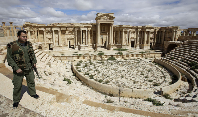 The ancient ruins of Palmyra (Getty Images) 