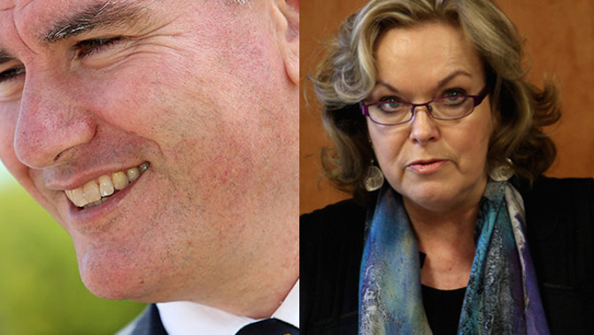 Kelvin Davis and Corrections Minister Judith Collins (NZ Herald and Getty Images)
