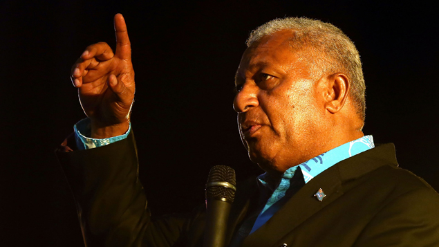 Fiji PM Frank Bainimarama (Getty Images).
